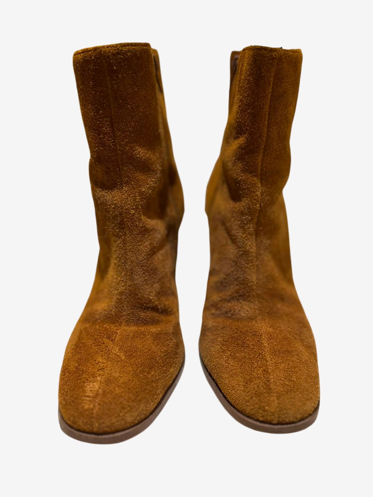 Bota Camurça Caramelo