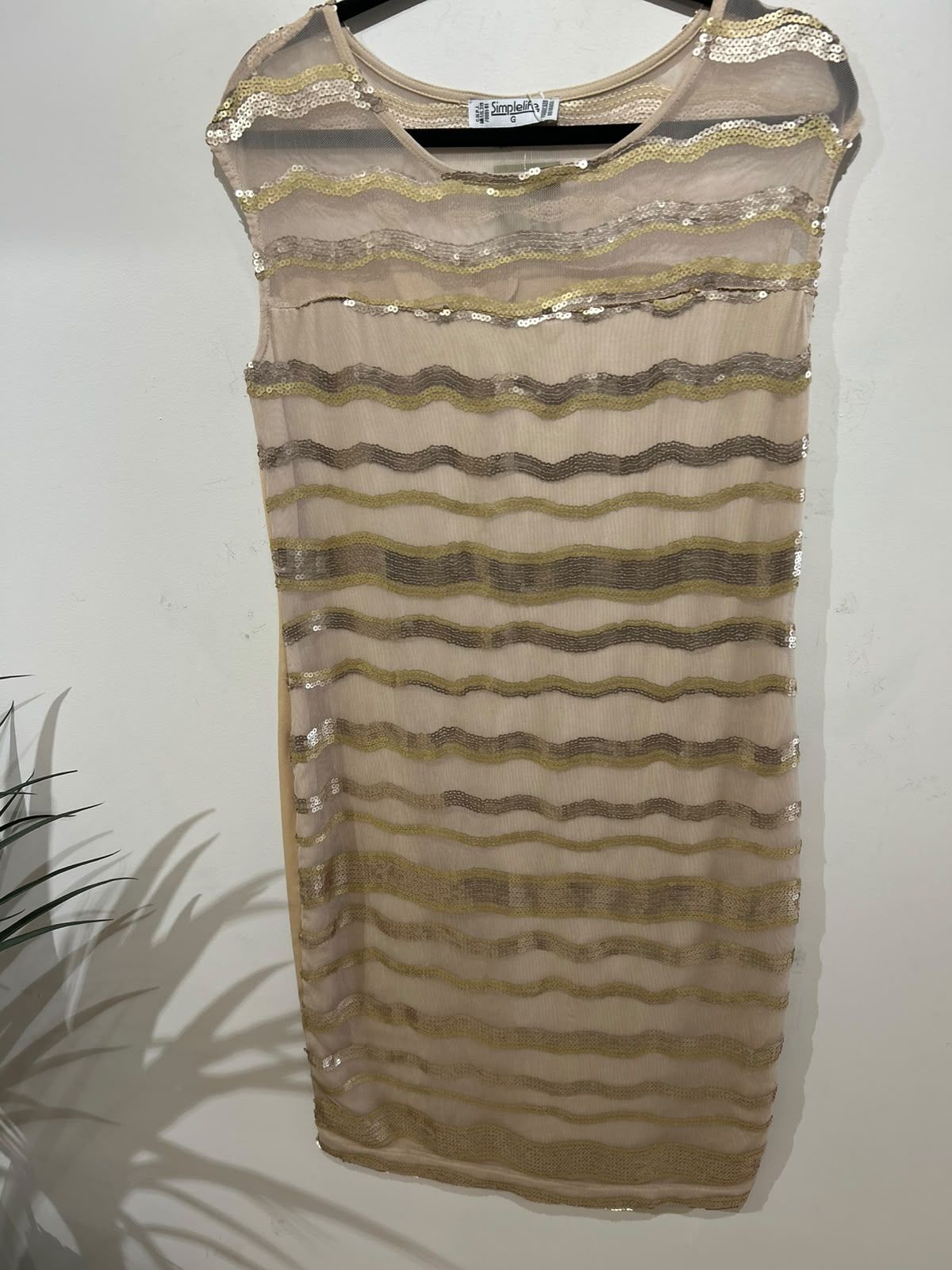Vestido Midi Paetê