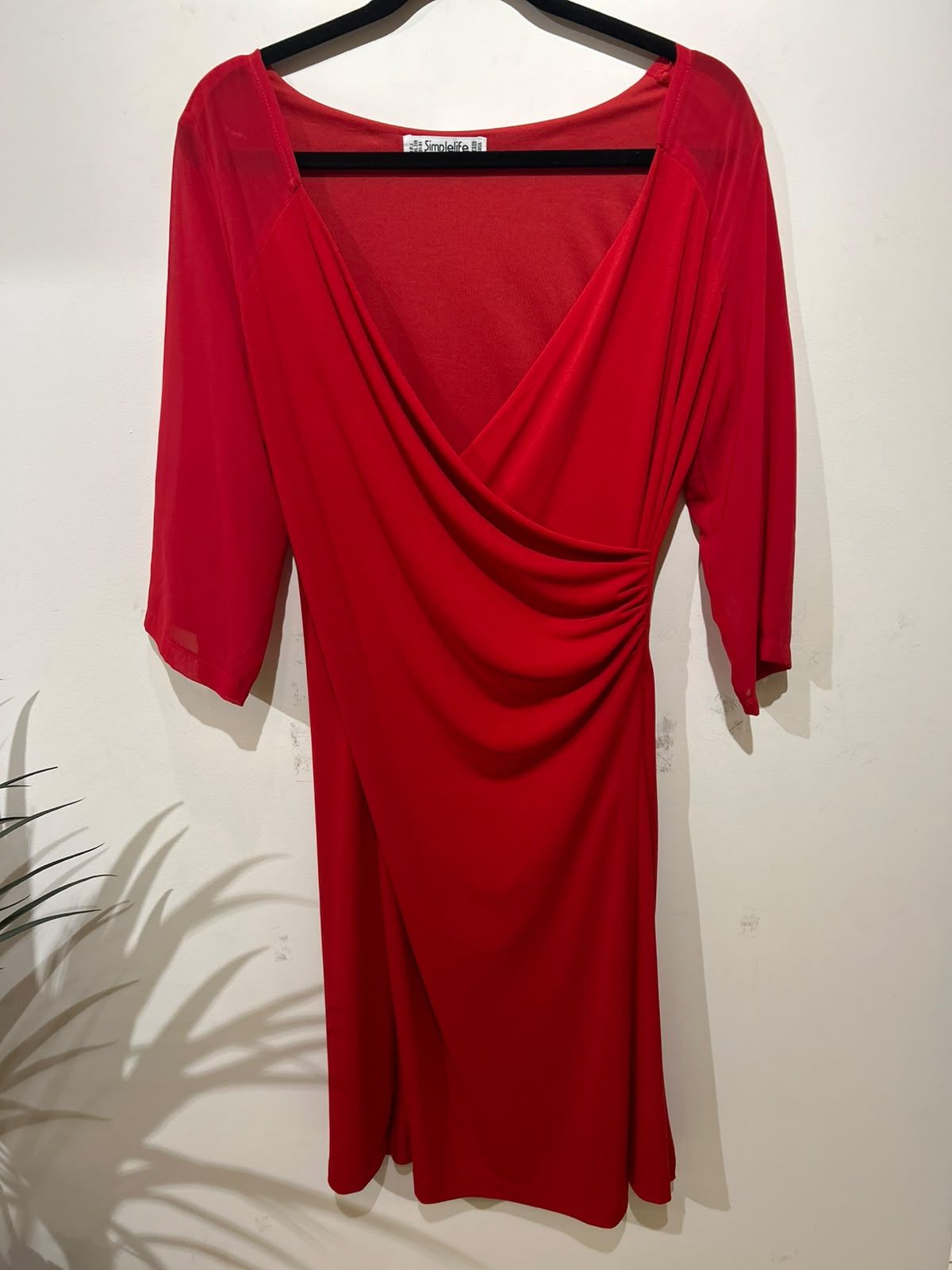 Vestido Midi Meia Manga
