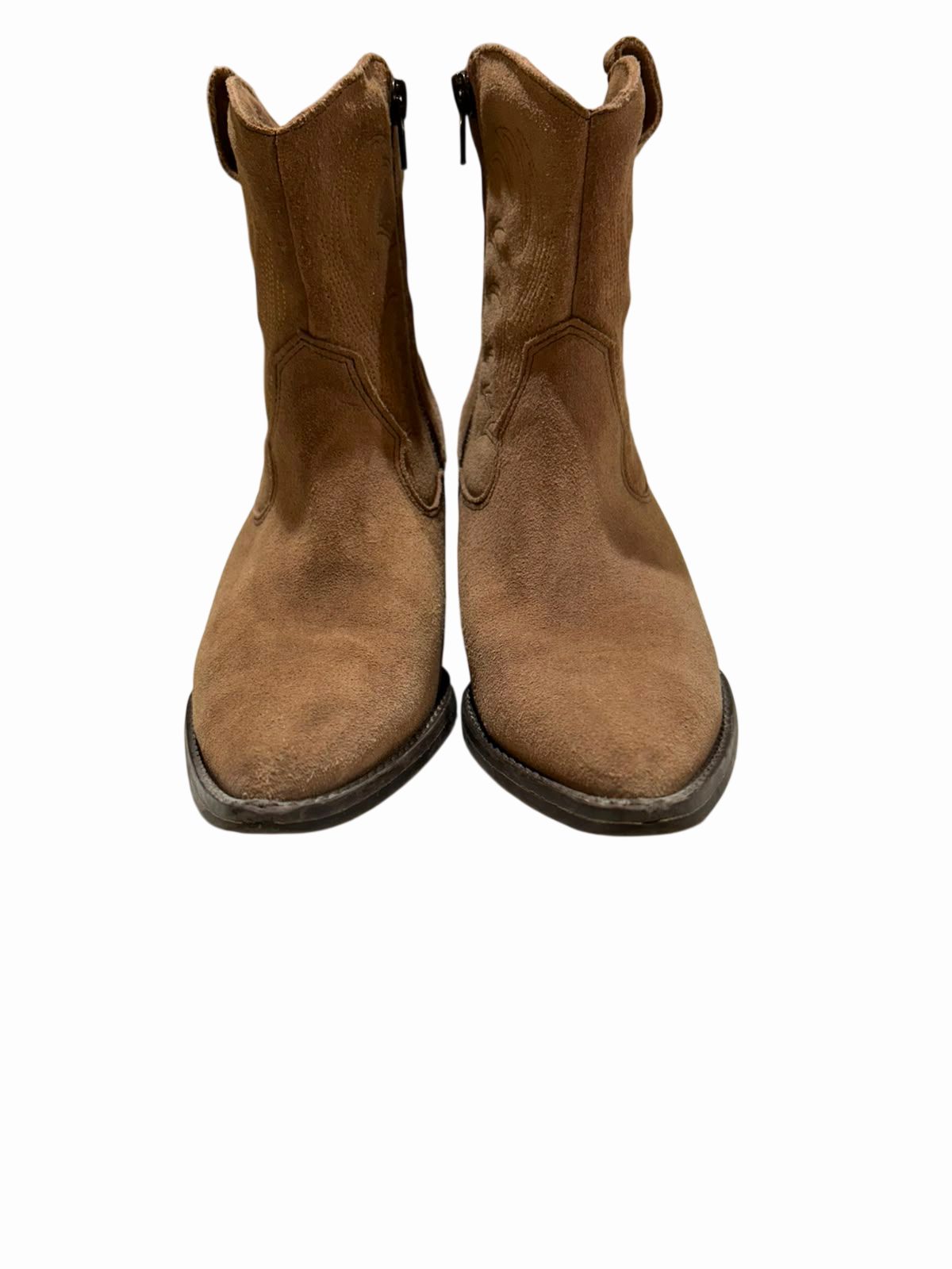 Bota Camurça Bico Fino