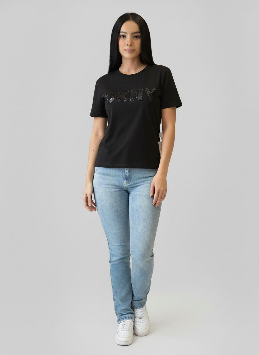 Camiseta Bordada Paetê