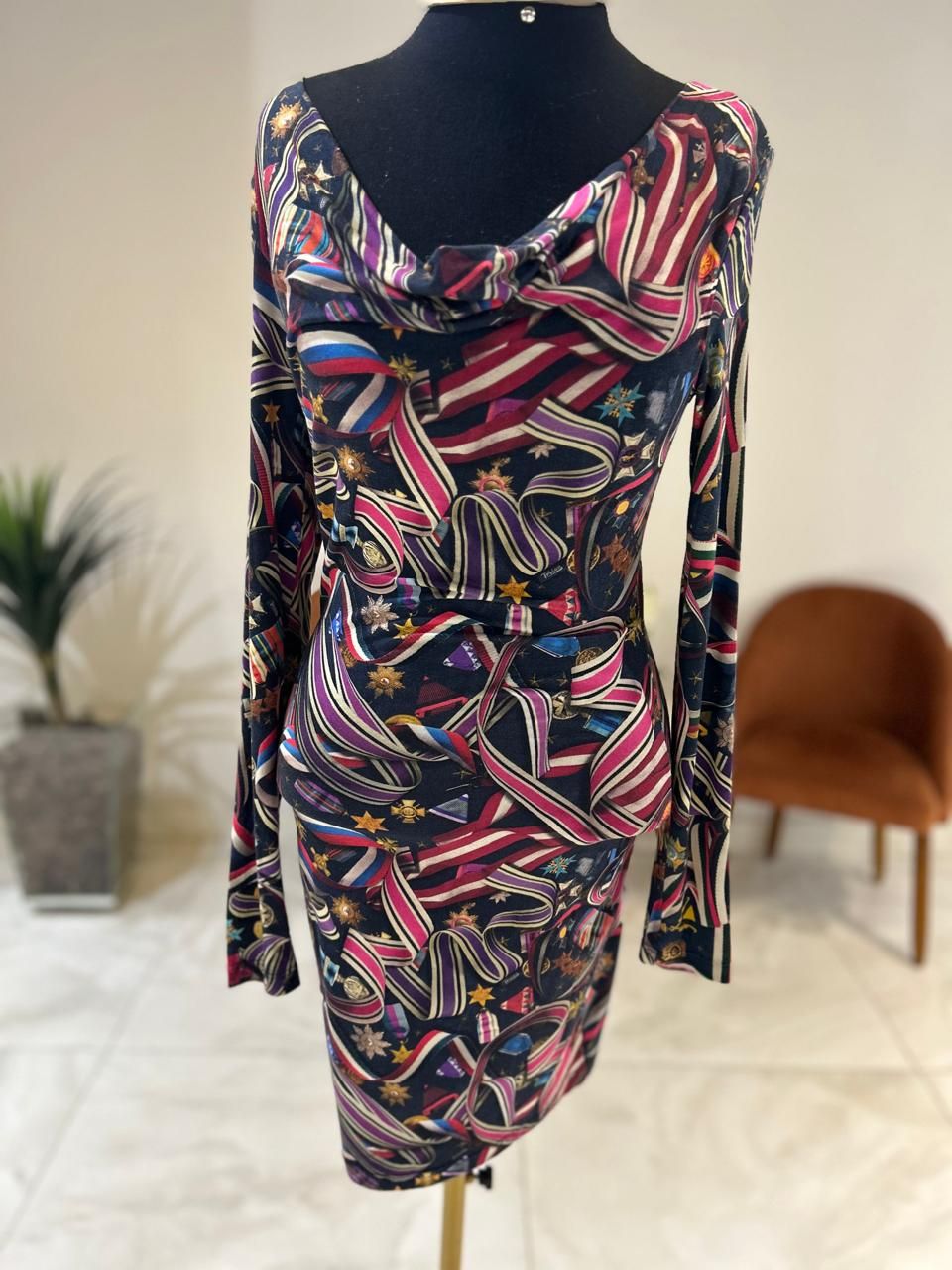 Vestido Manga Longa
