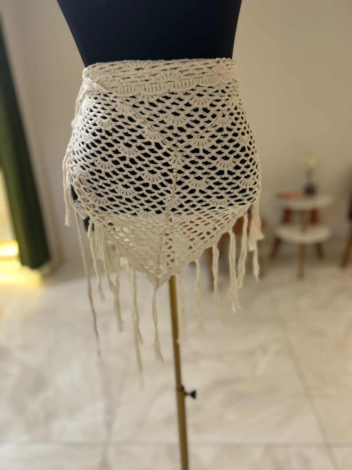 Saída Crochê