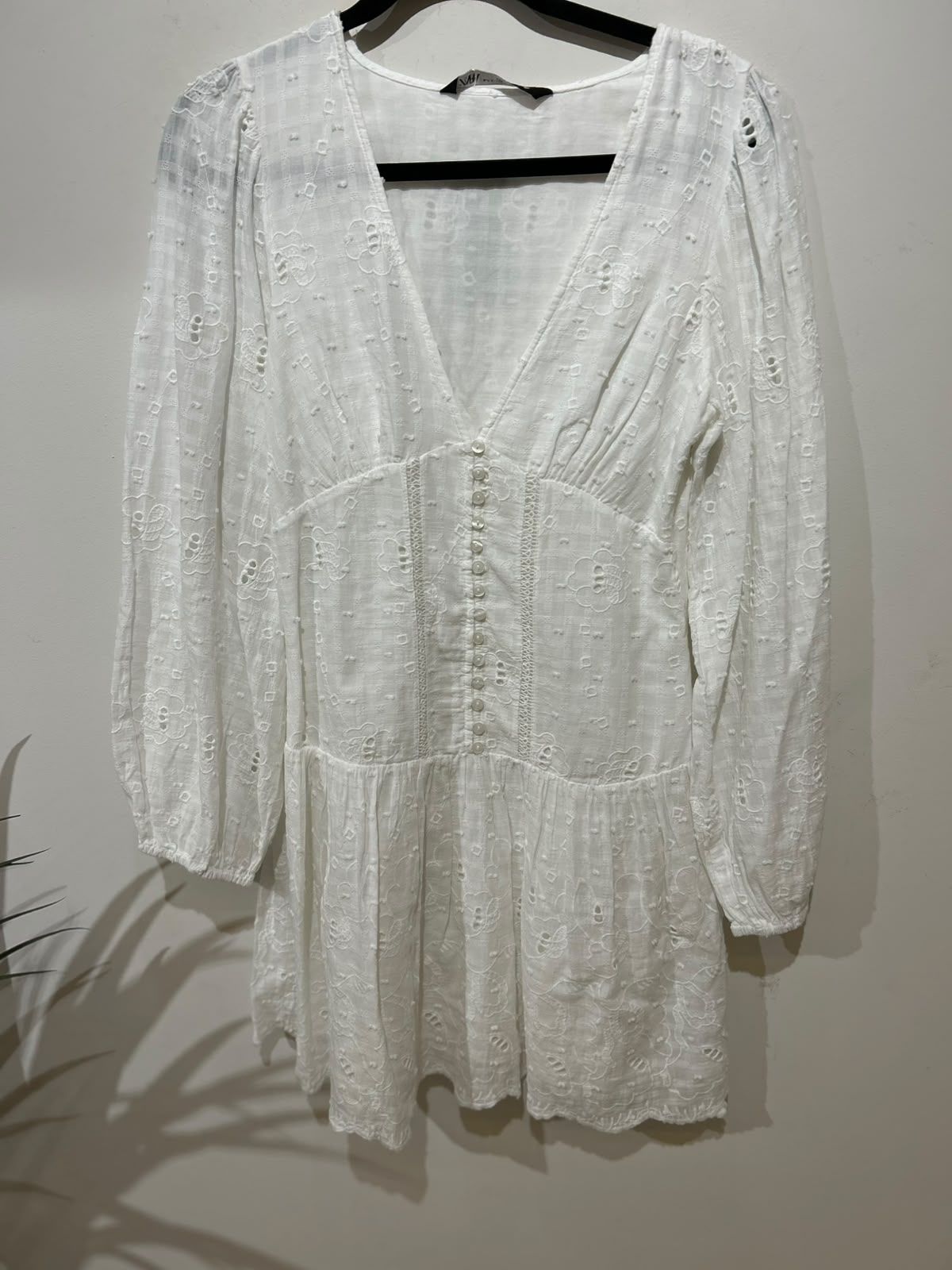 Vestido Manga Longa Laise