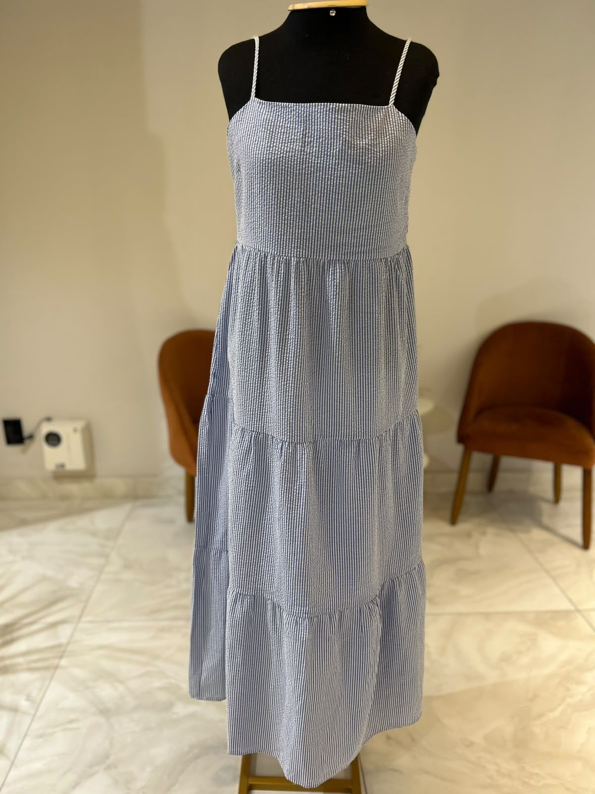 Vestido Alça Midi