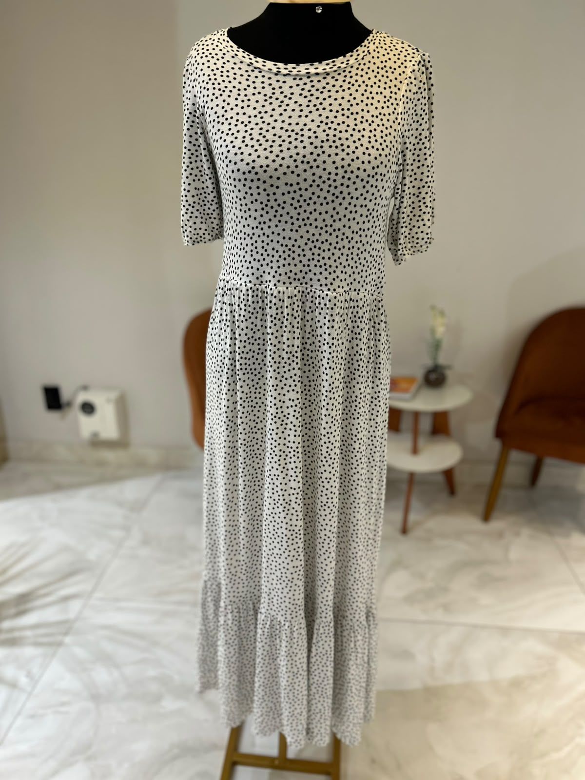 Vestido Poá