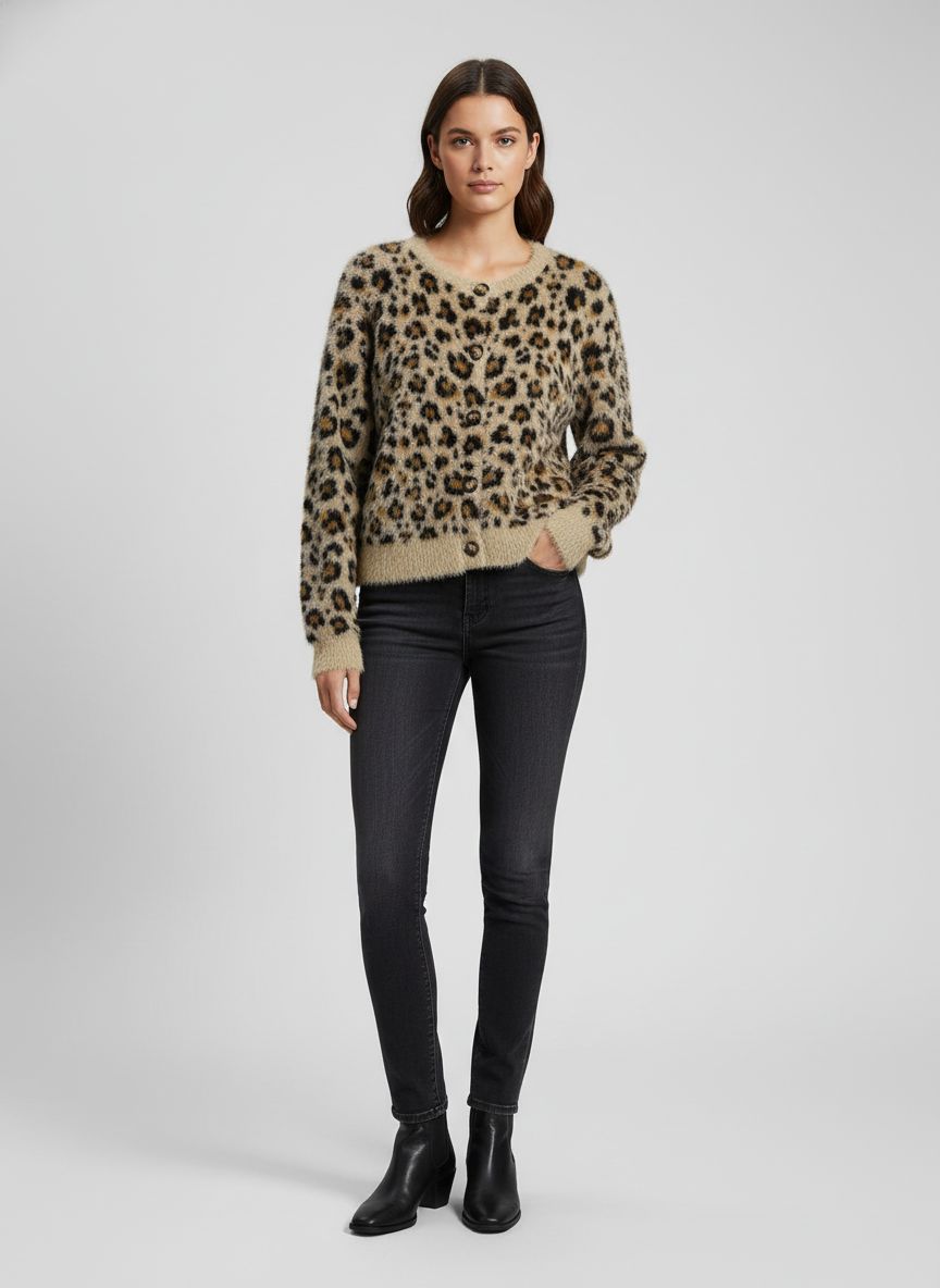 Casaco Animal Print
