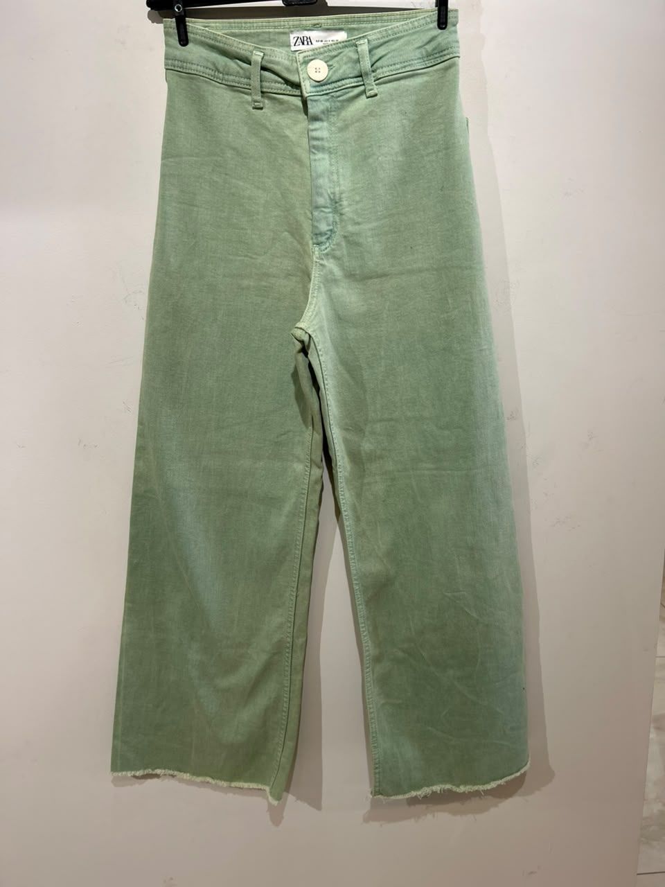 Calça Sarja Wide Leg