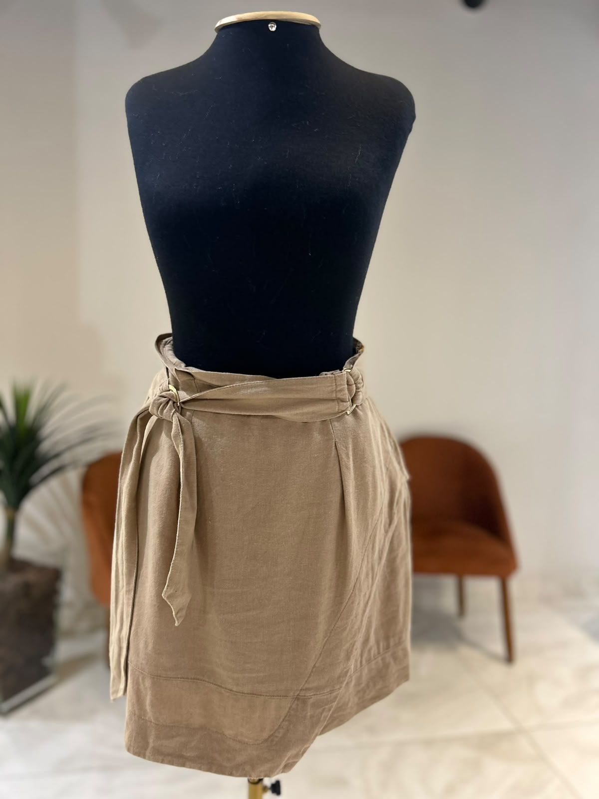 Mini Saia Envelope Linho