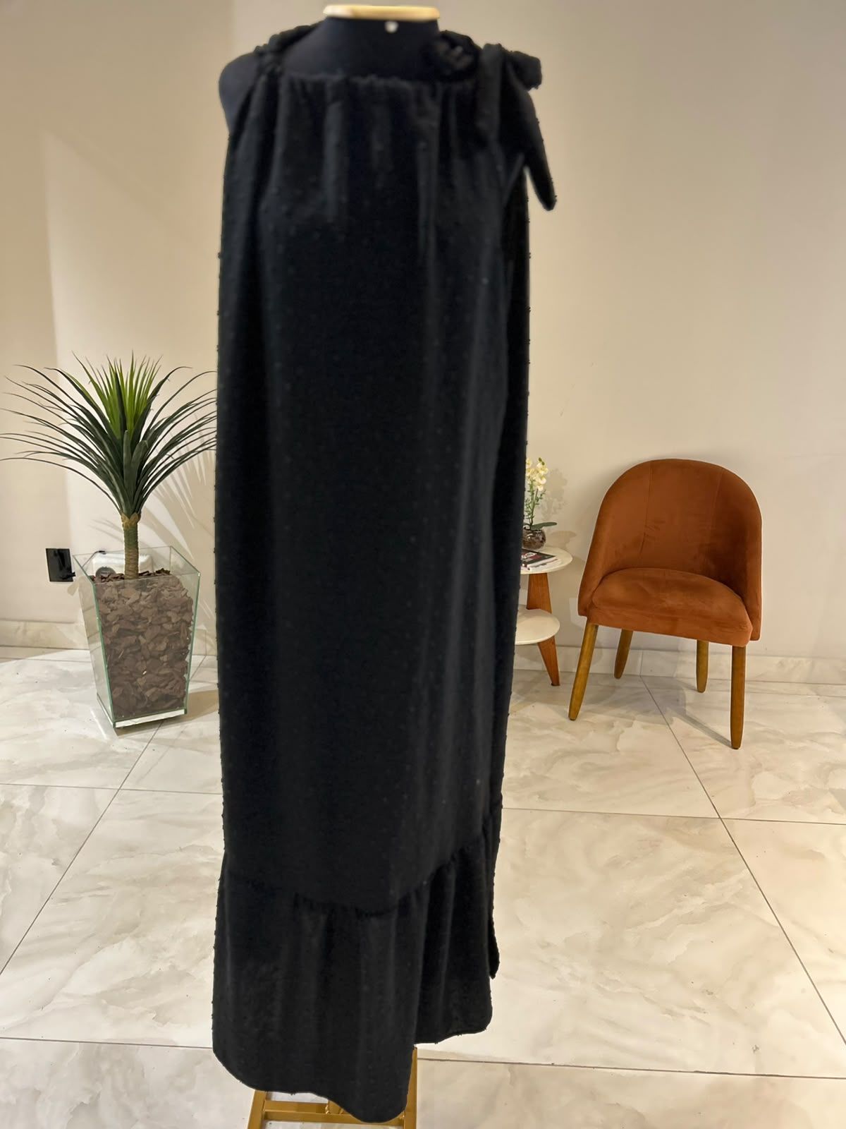 Vestido Reto Tipo Poá