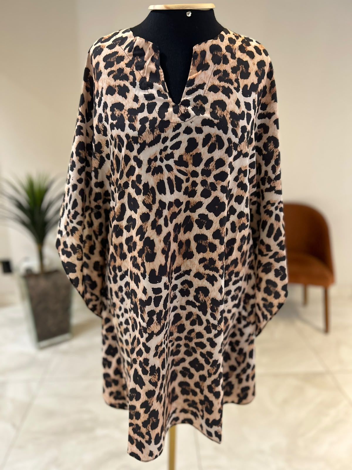 Bata Kaftan Animal Print