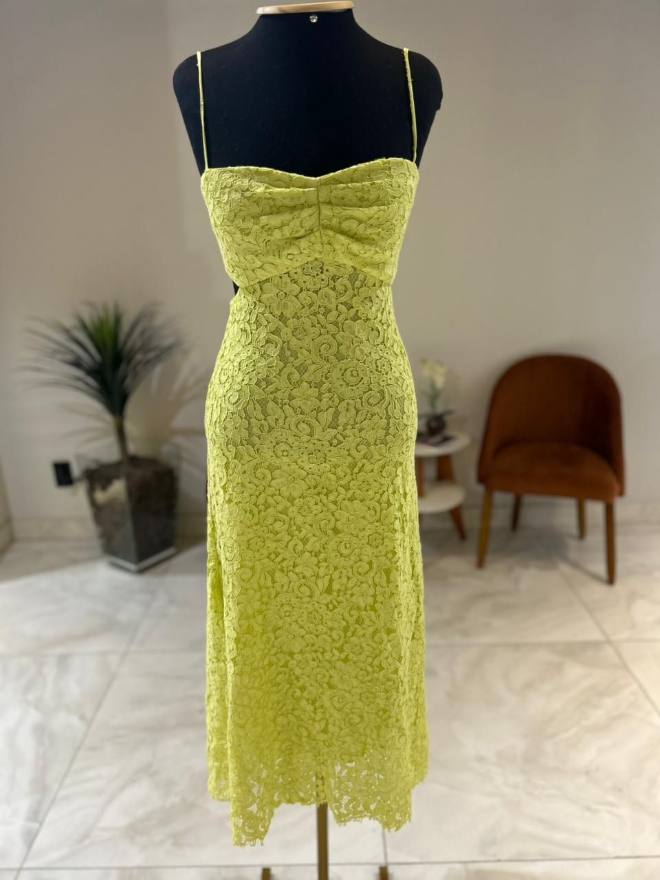 Vestido Midi Guipir