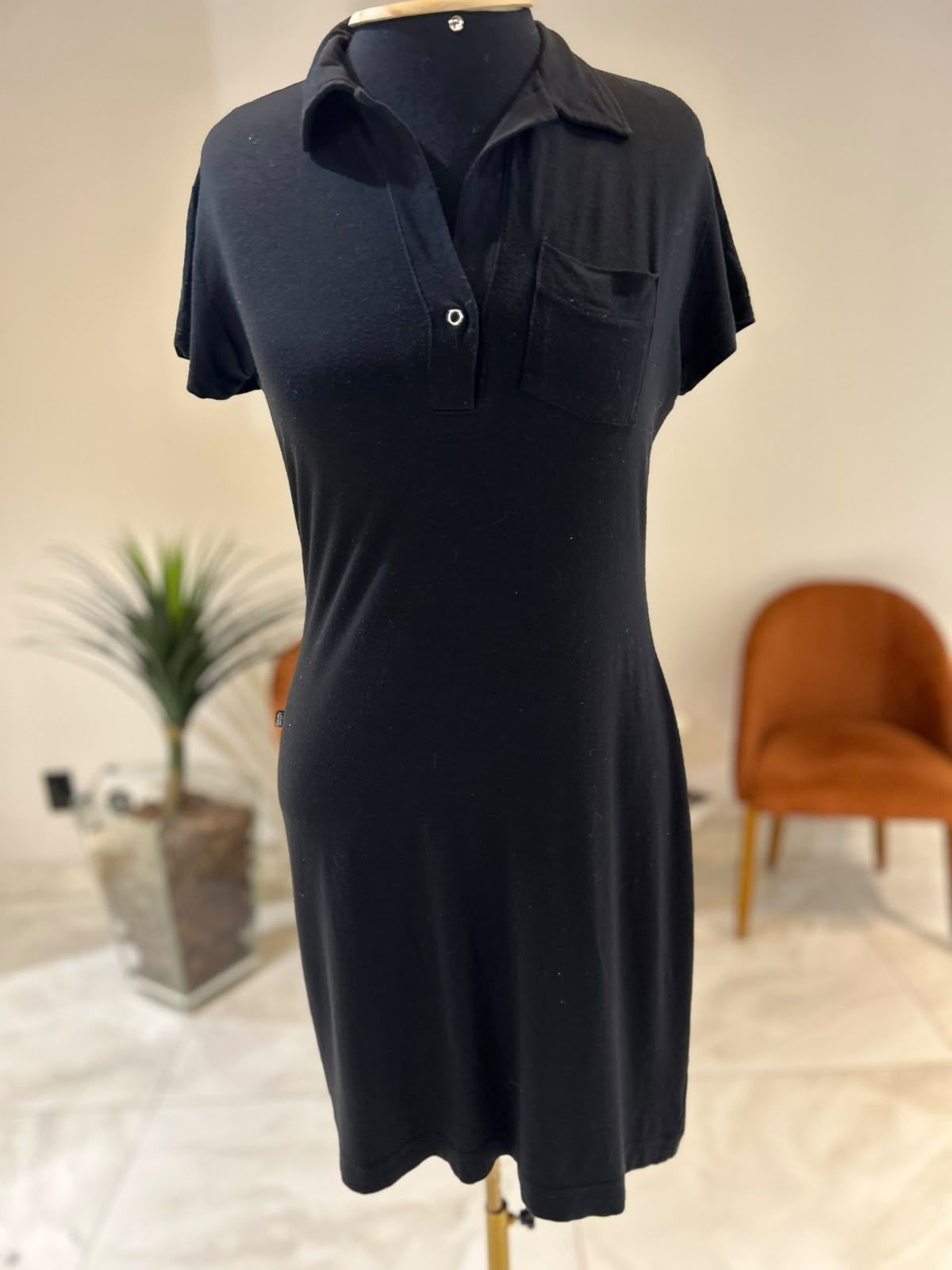 Vestido Gola Polo