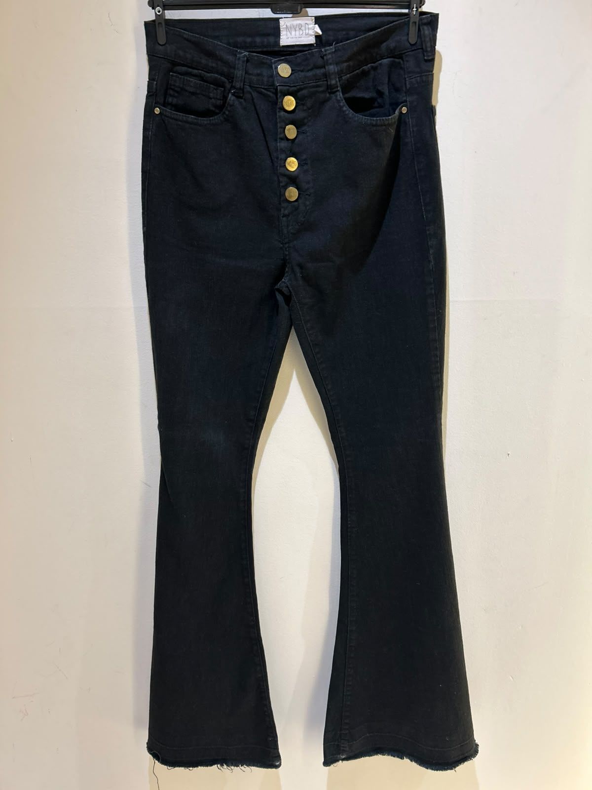 Calça Jeans Black Flare