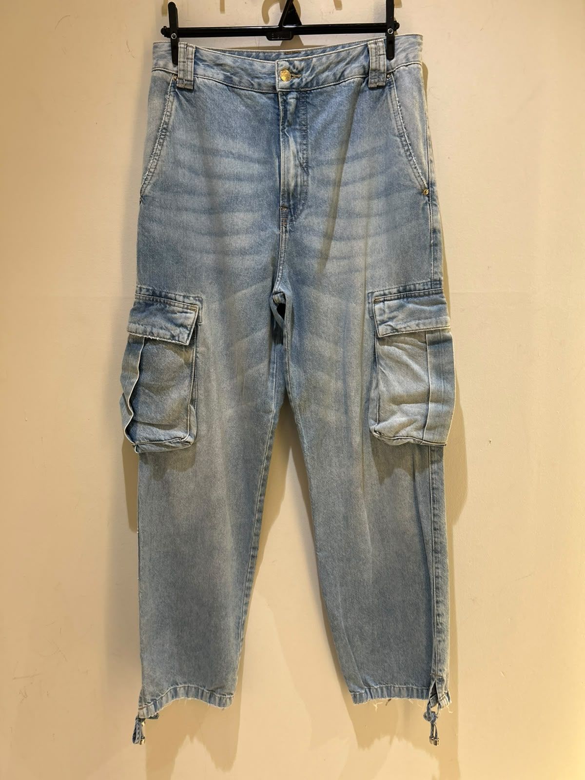 Calça Jeans Cargo