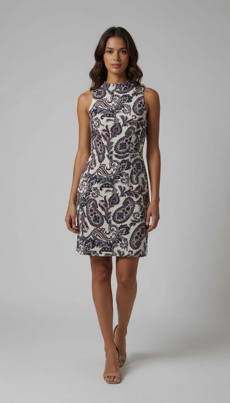 Vestido Arabesco Curto