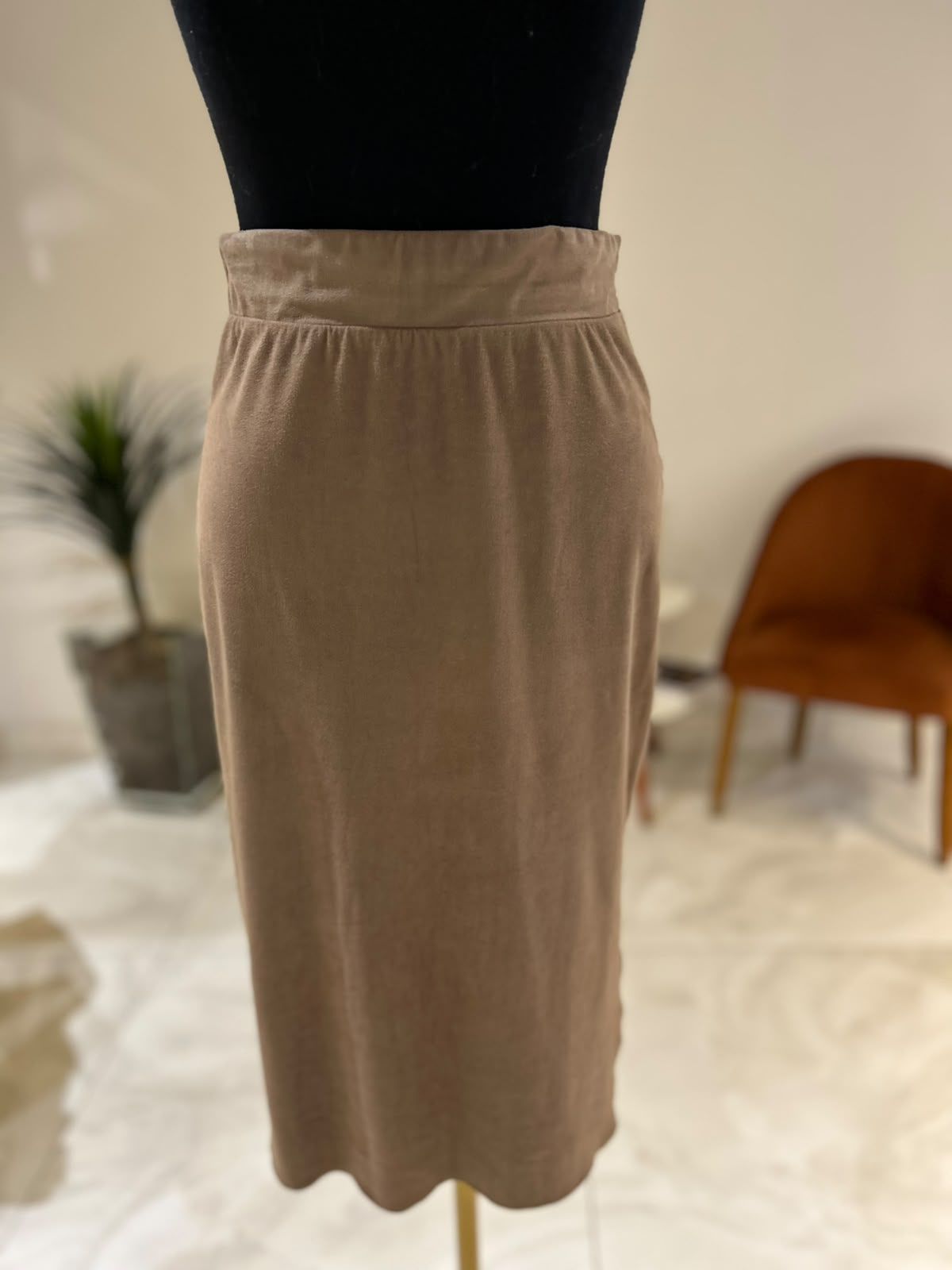 Saia Midi Suede