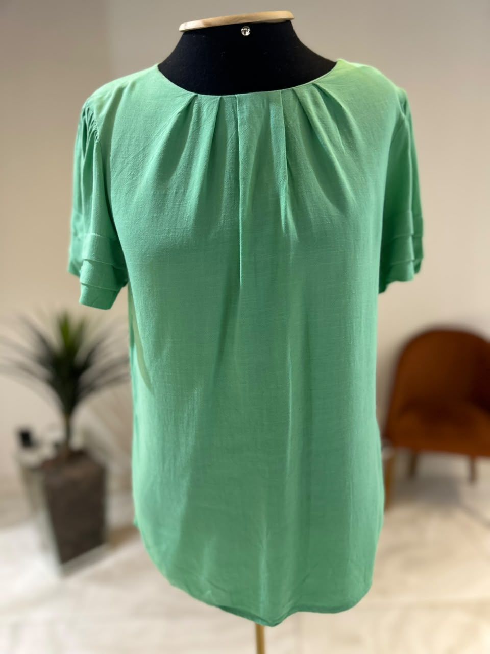 Blusa Sem Manga Detalhes