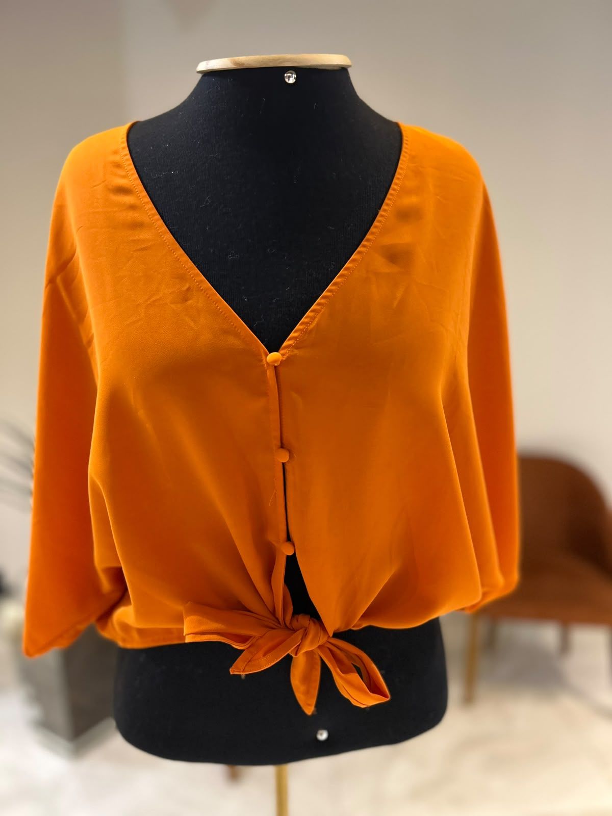 Camisa Morcego Botões