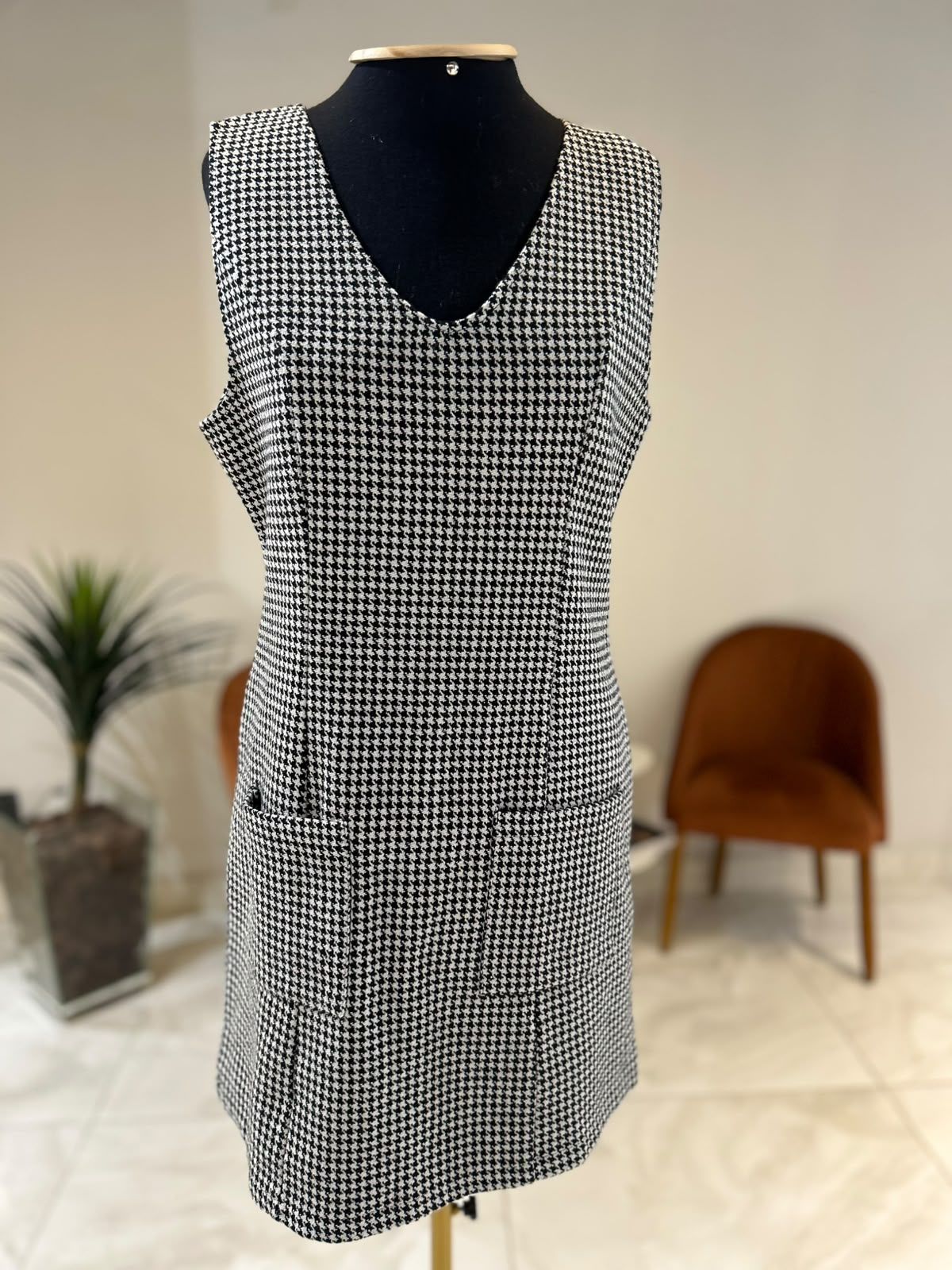Vestido Reto Bolsos