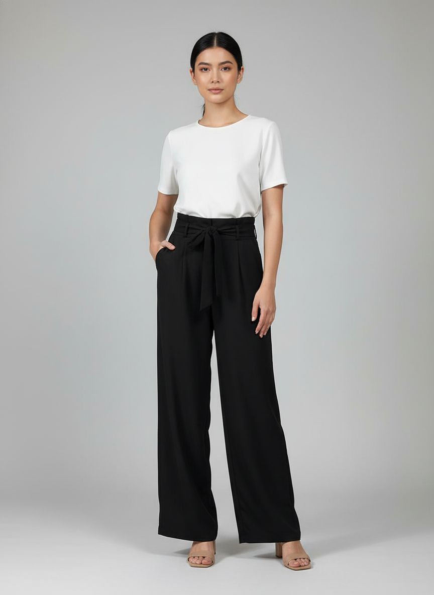 Calça Pantacourt Linho