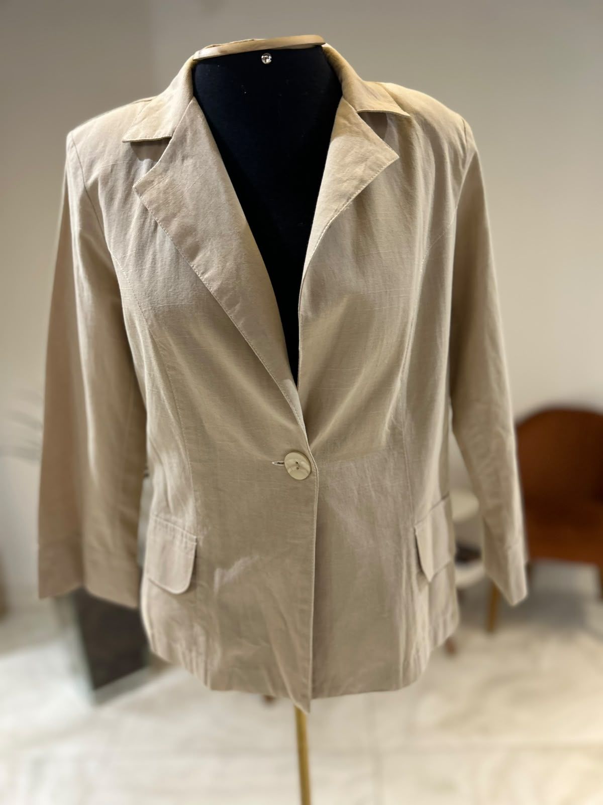 Blazer Leve Linho