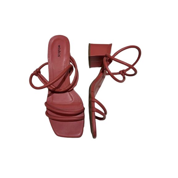 Sandália Salto Bloco