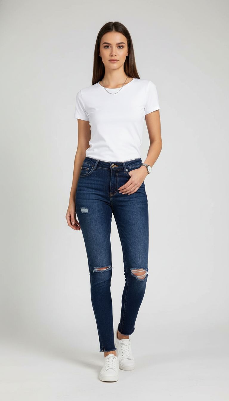 Calça Jeans Skinny