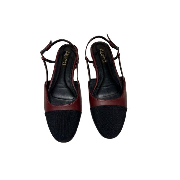 Sapatilha Slingback Bico Redondo