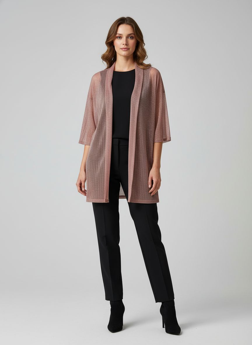 Cardigan Terceira Peça